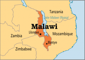 Mapa Malawi