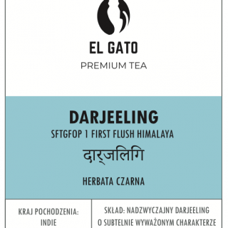 Czarna herbata Darjeeling SFTGFOP 1 FIRST FLUSH HIMALAYA