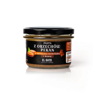 Pasta z orzechów pekan i kawą El Gato